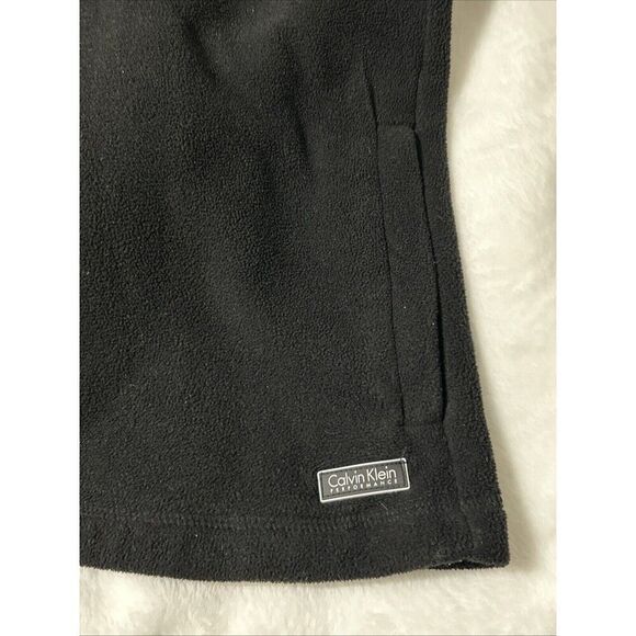 Calvin Klein Performance Jacket Women’s M Black Funnel Neck Headphone - Picture 4 of 6